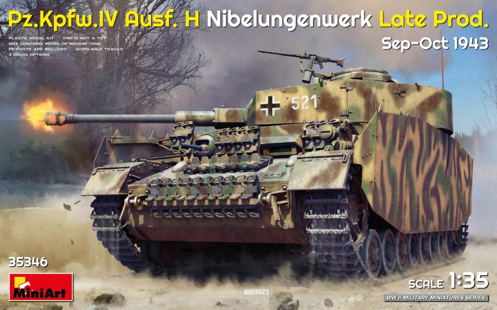 1/35 Pz.Kpfw.IV Ausf. H Nibelungenwerk Late 1943