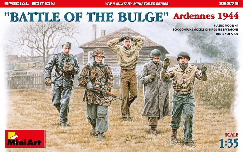 1/35 'Battle of the Bulge', Ardennes 1944 (5 fig.)