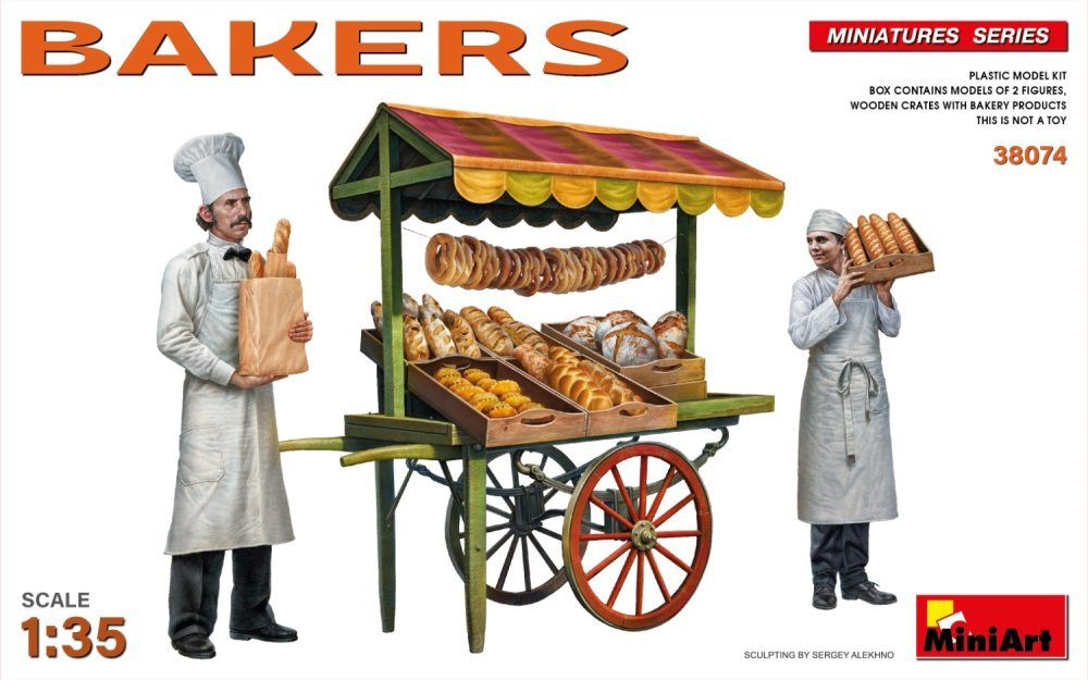 1/35 Bakers (2 fig. & crates)
