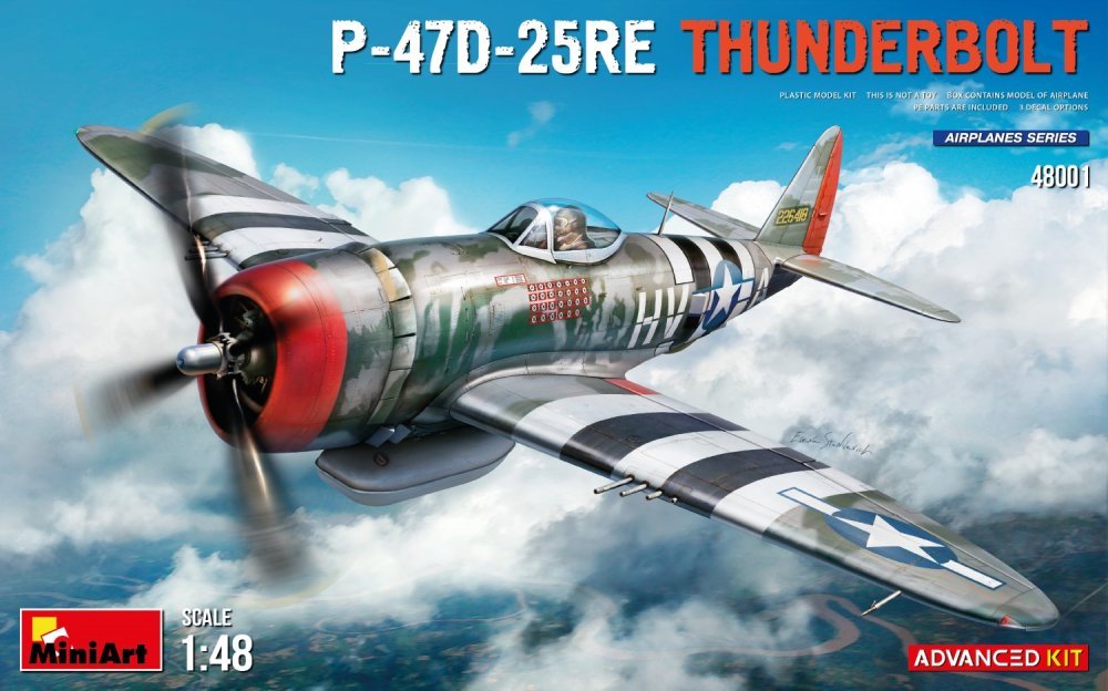 1/48 P-47D-25RE Thunderbolt (ADVANCED KIT)