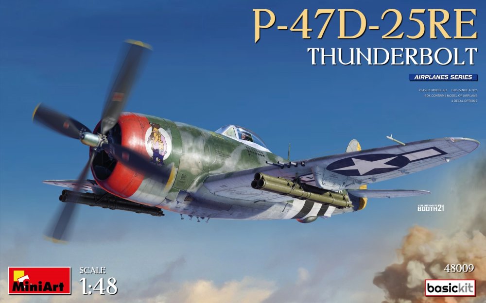 1/48 P-47D-25RE Thunderbolt (BASIC KIT)
