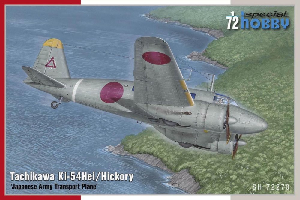 1/72 Tachikawa Ki-54 Hei/Hickory (4x camo)