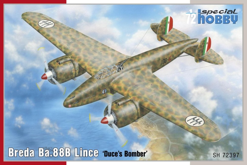 1/72 Breda Ba.88B Lince 'Duce's Bomber' (re-issue)