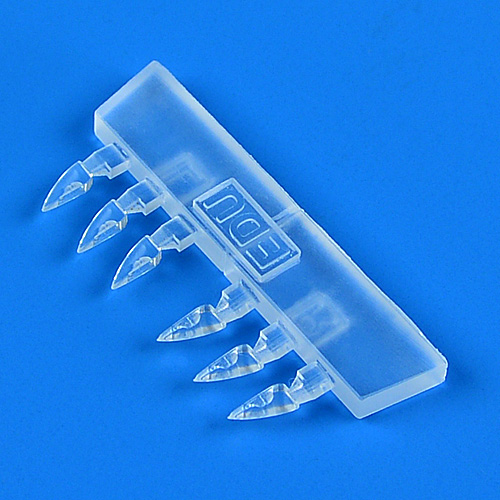 1/48 Bf 109K clear position lights (w/ light bulb)