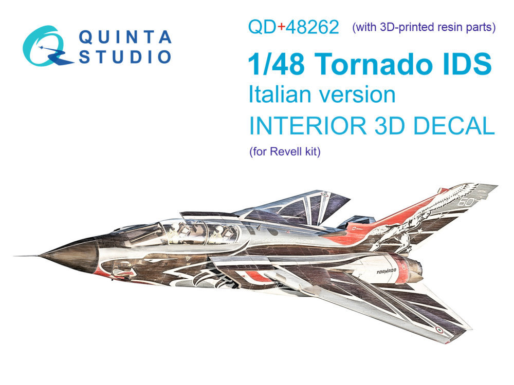 1/48 Tornado IDS Italian 3D-Print.&col.Int. w/ 3D