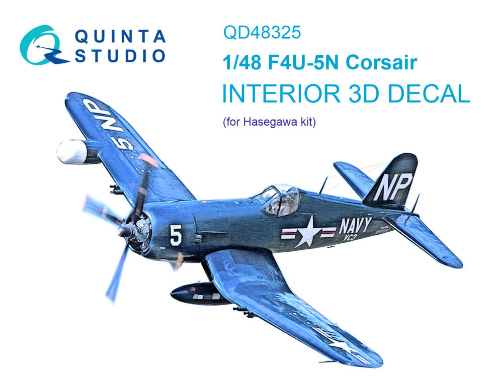 1/48 F4U-5N 3D-Print.&col.Interior (HAS)