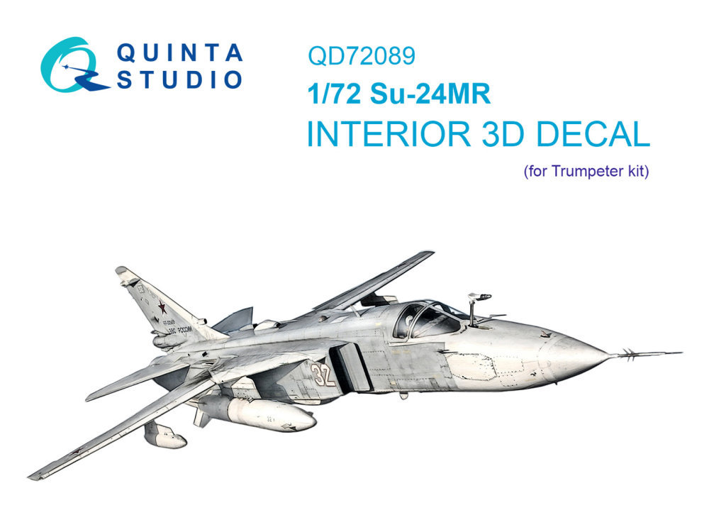 1/72 Su-24MR 3D-Print.&col.Interior (TRUMP)