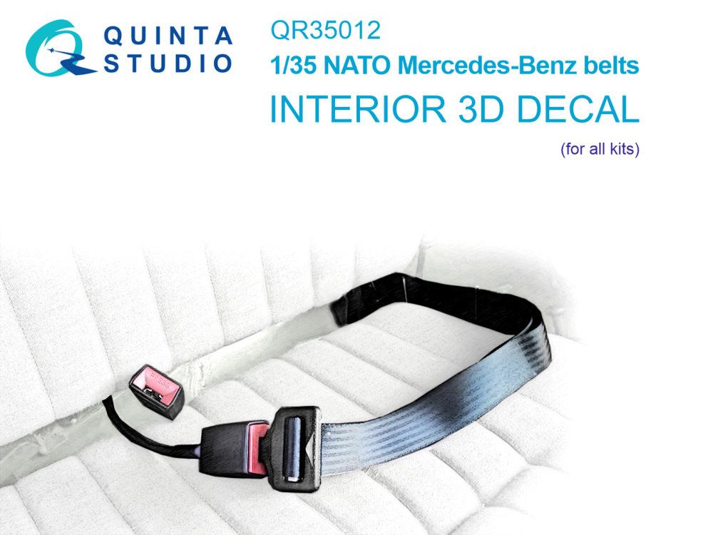 1/35 NATO Mercedes-Benz belts (All kits), 2 pcs