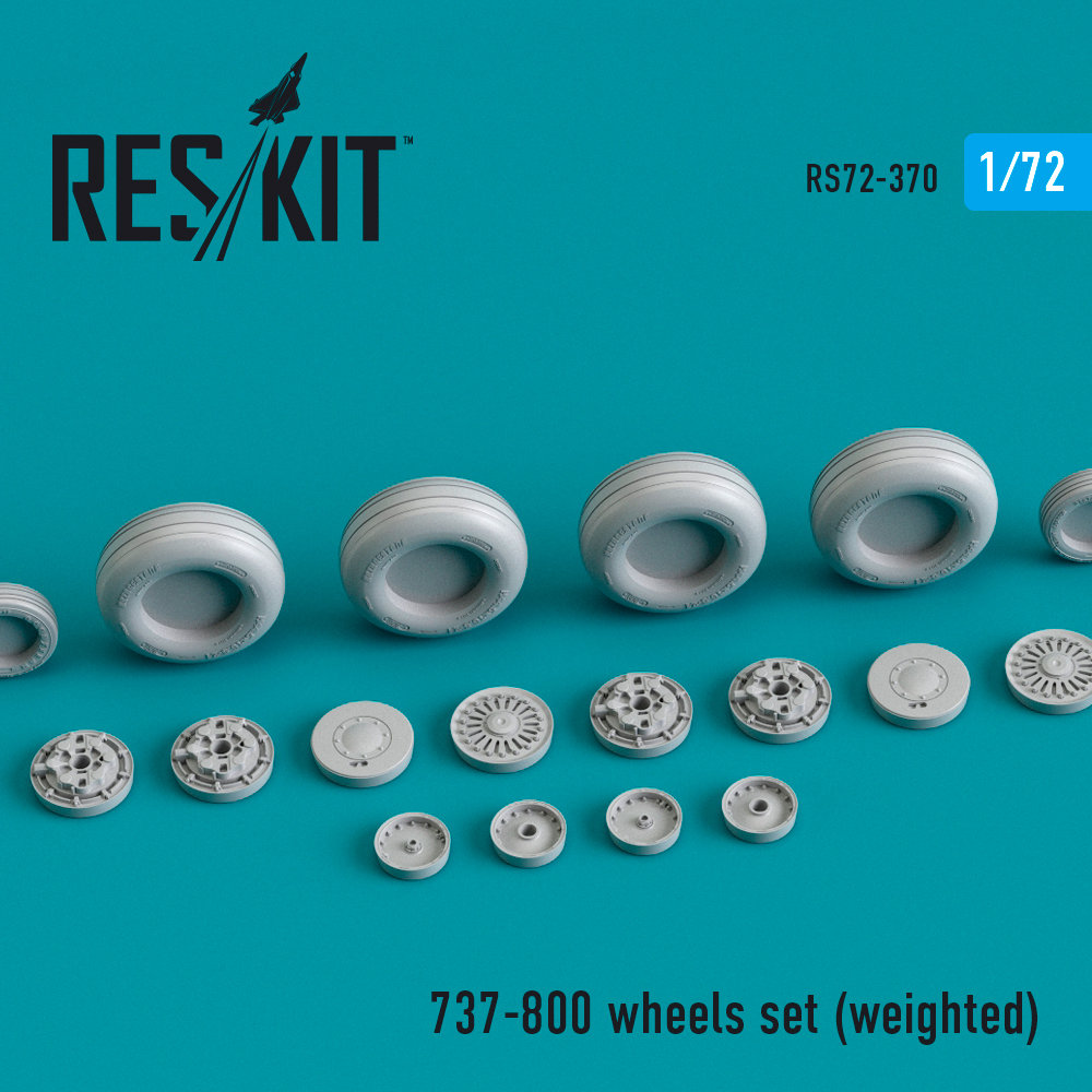 1/72 737-800 wheels set (weighted)