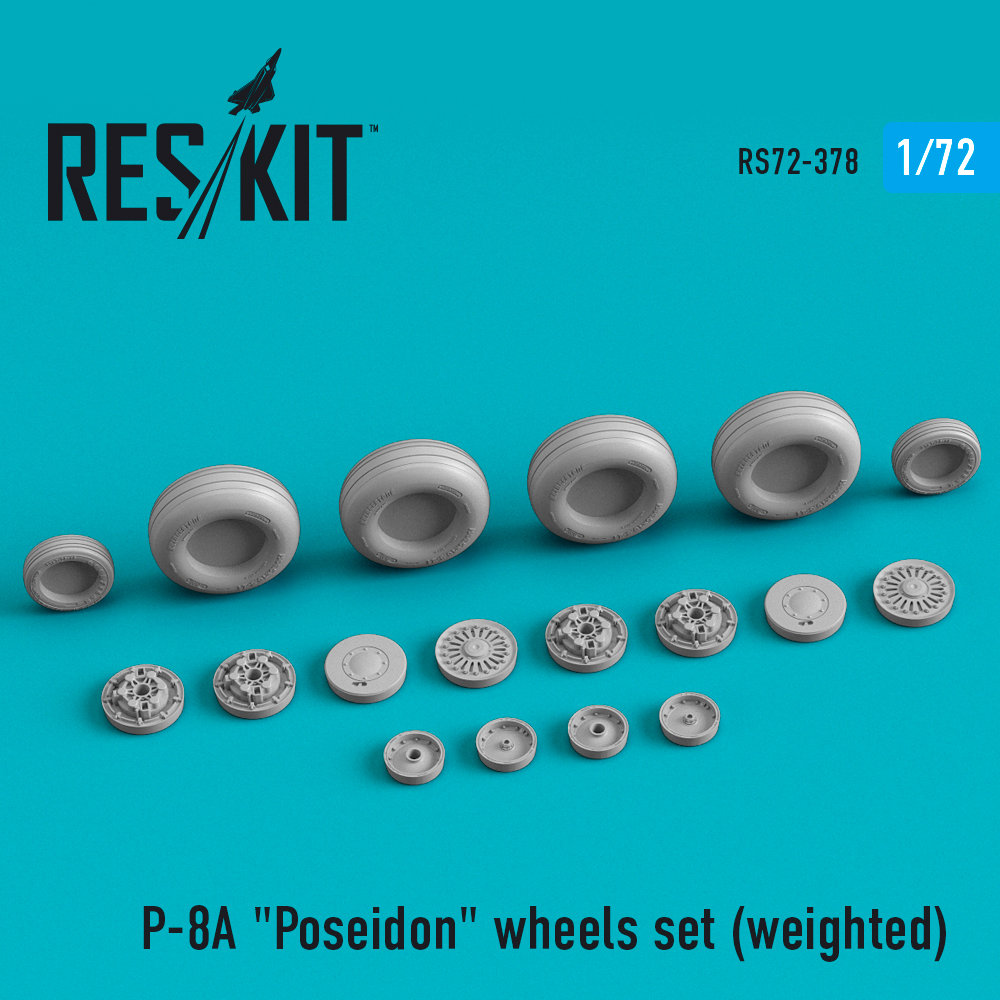 1/72 P-8A 'Poseidon' wheels set (weighted)