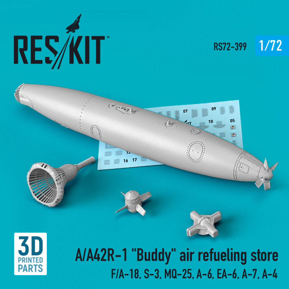 1/72 A/A42R-1 'Buddy' air refueling store (1 pc.)