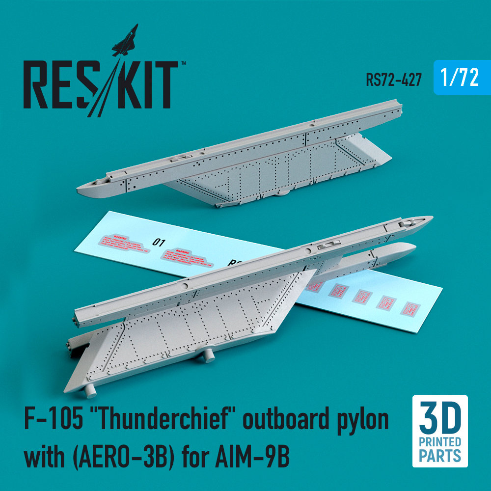 1/72 F-105 'Thunderchief' outboard pylon f. AIM-9B
