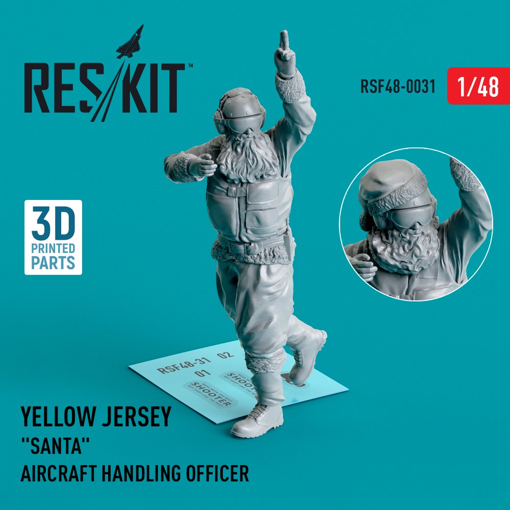 1/48 Yellow jersey 'Santa' Aircraft Handl.Officer