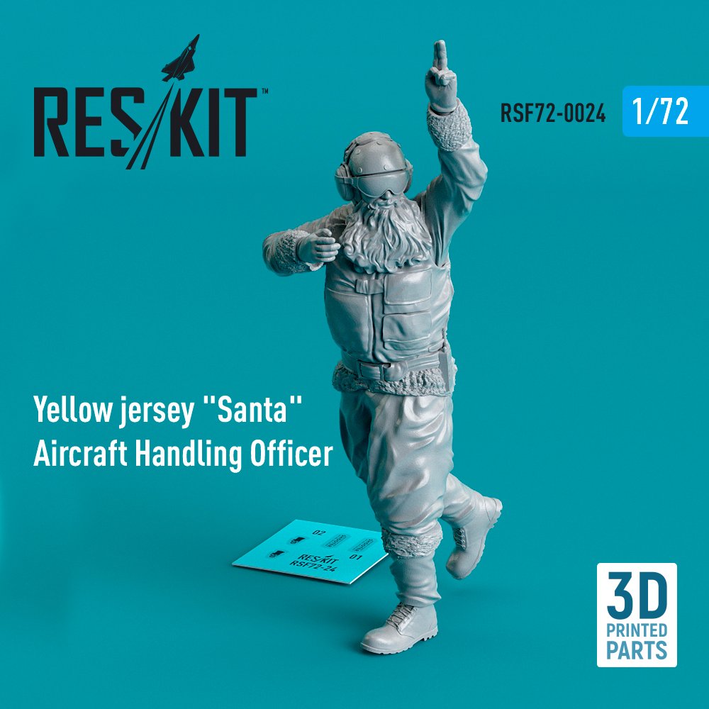 1/72 Yellow jersey 'Santa' Aircraft Handl.Officer