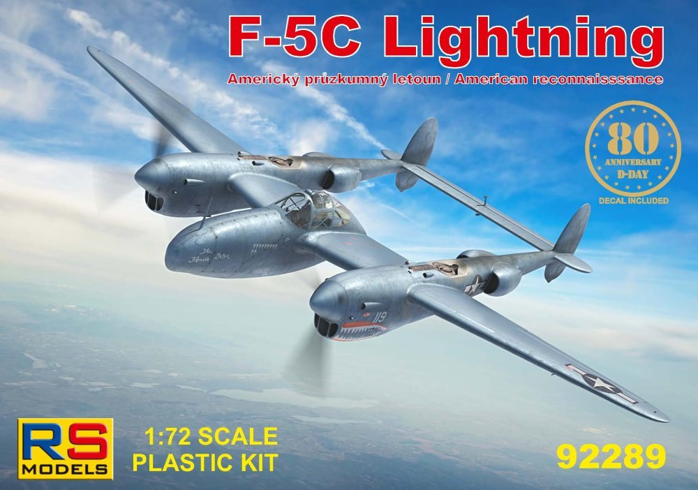 1/72 F-5C Lightning (ex-ACAD, 3x USA camo)