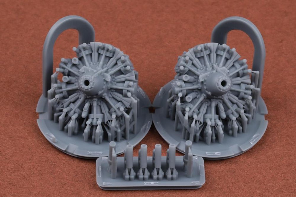 1/72 Bristol Blenheim Mercury engine (2 pcs.)