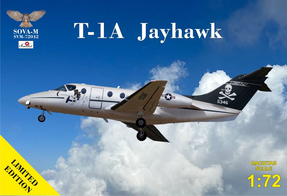 1/72 T-1A 'Jayhawk' Jet Trainer (3x USAF camo)
