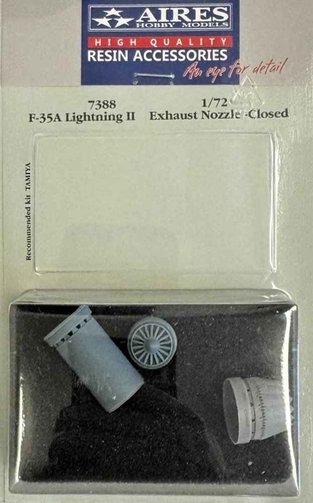 1/72 F-35A Lightning II exh.nozzle - closed (TAM)