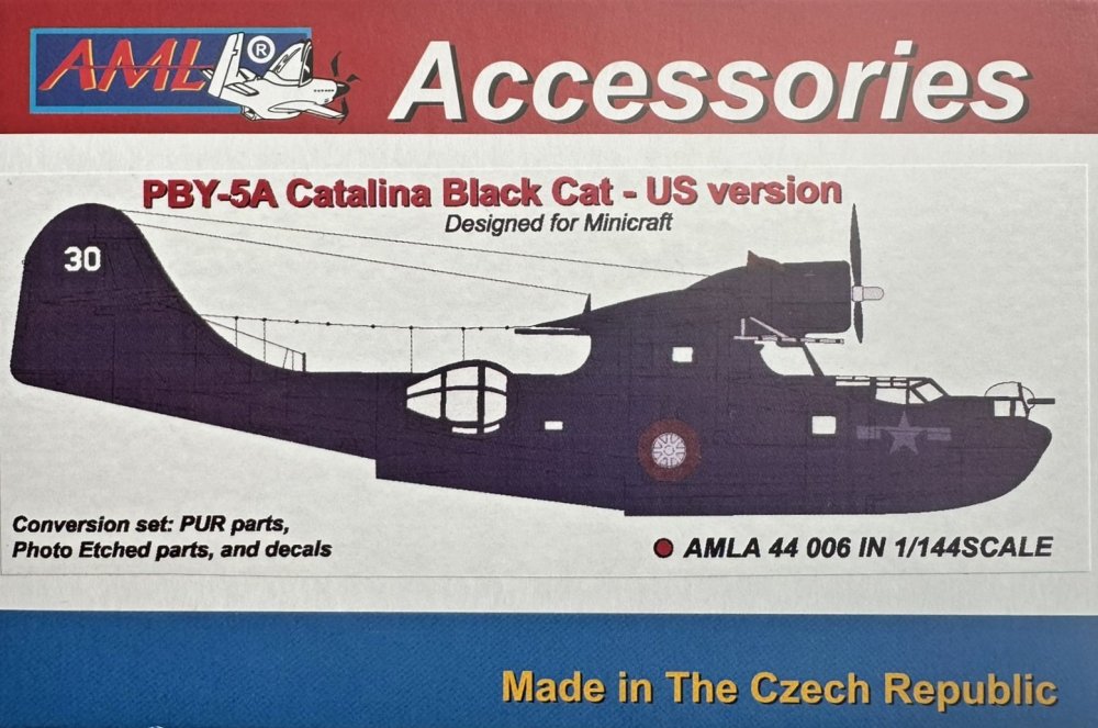 1/144 PBY-5A Catalina Black Cat - US version