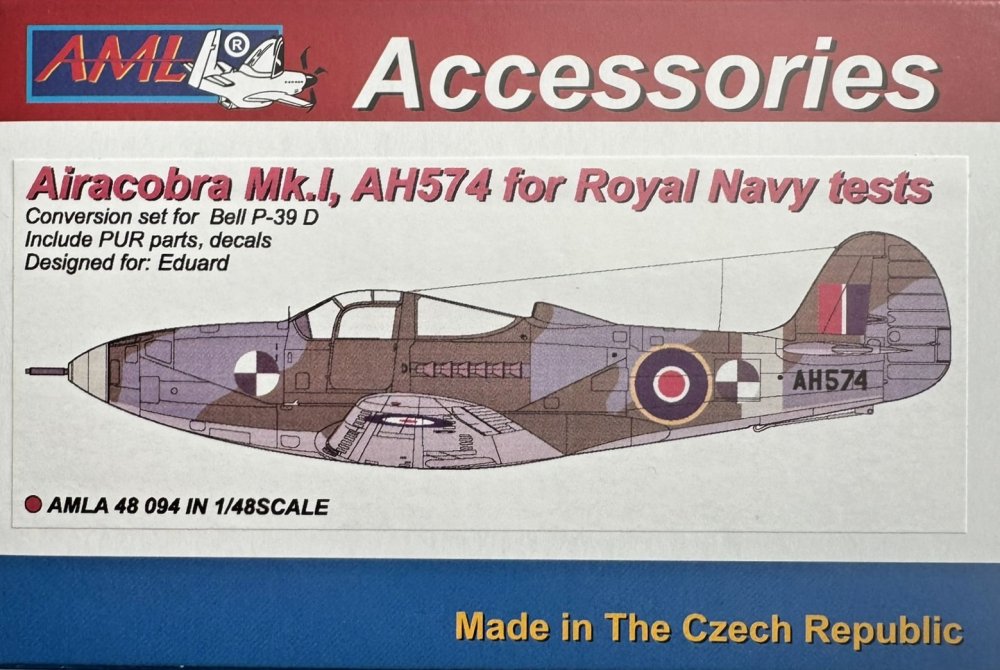 1/48 Airacobra Mk.I - AH574 for Royal Navy tests 