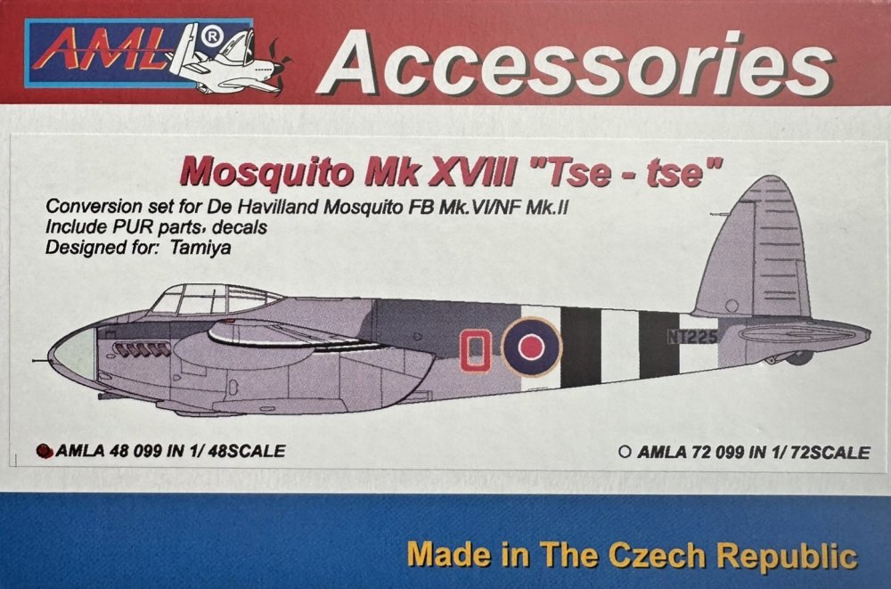 1/48 Mosquito Mk.XVIII 'Tse-Tse' Conversion Set