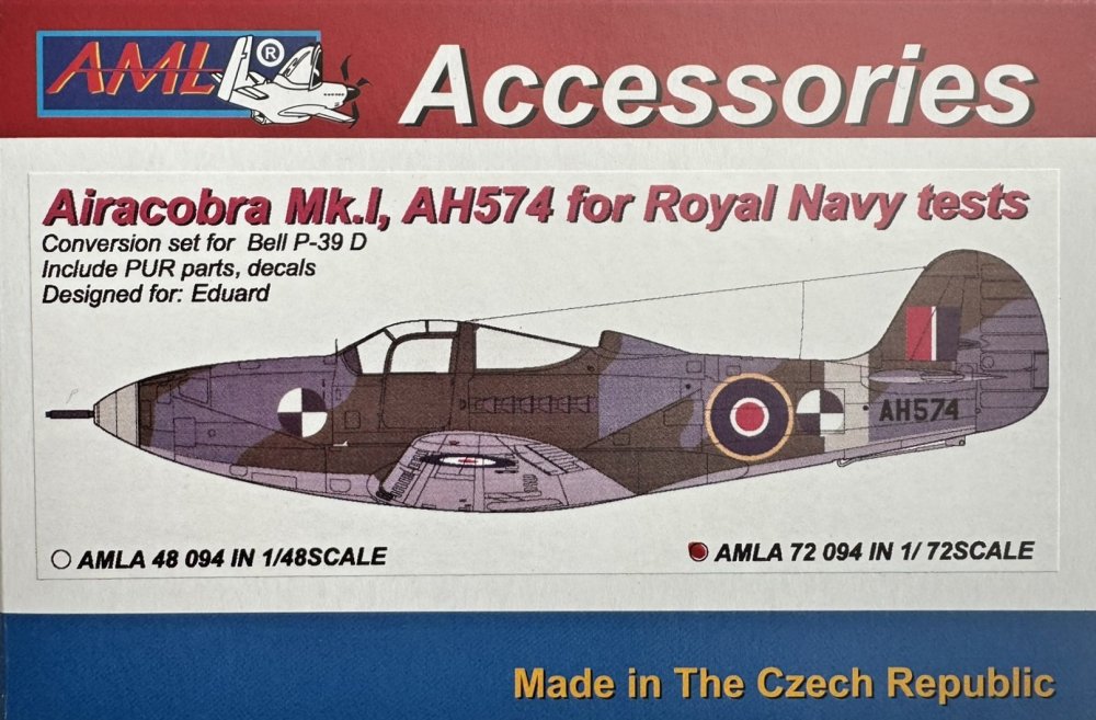 1/72 Airacobra Mk.I - AH574 for Royal Navy tests