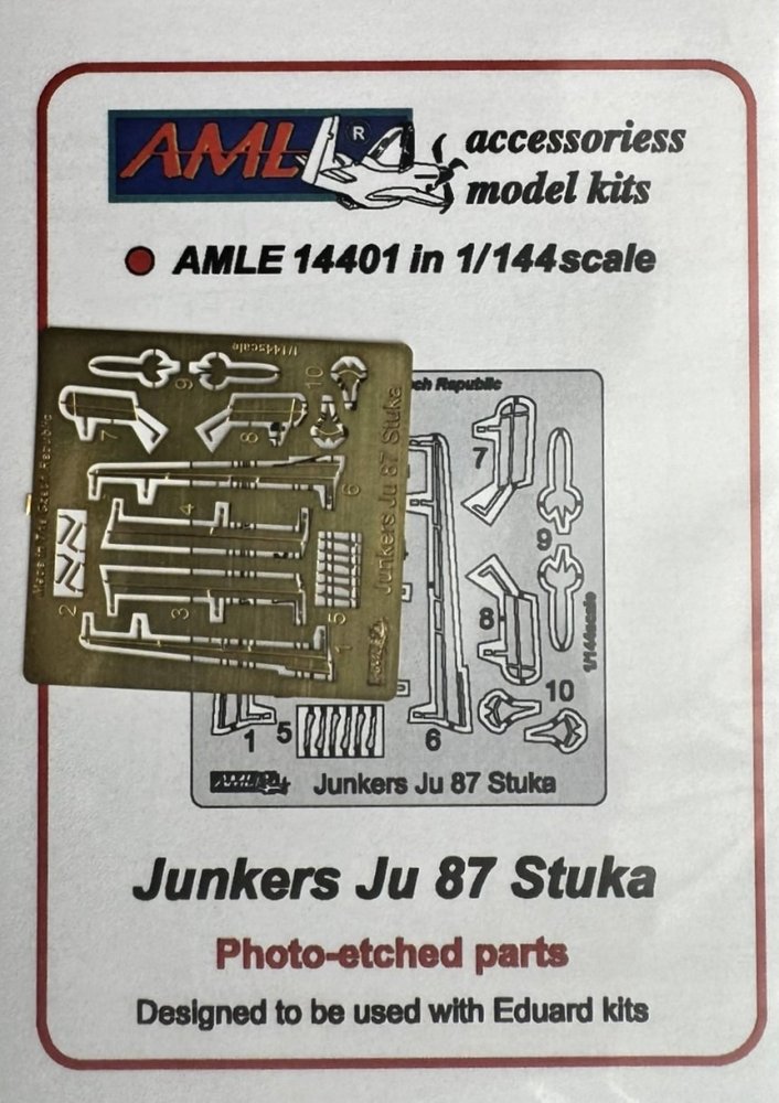 1/144 Junkers Ju 87 Stuka (PE set)