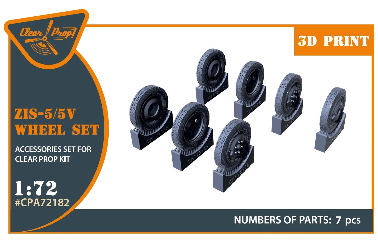 1/72 ZiS-5V wheel set type 2 (CL.PROP)