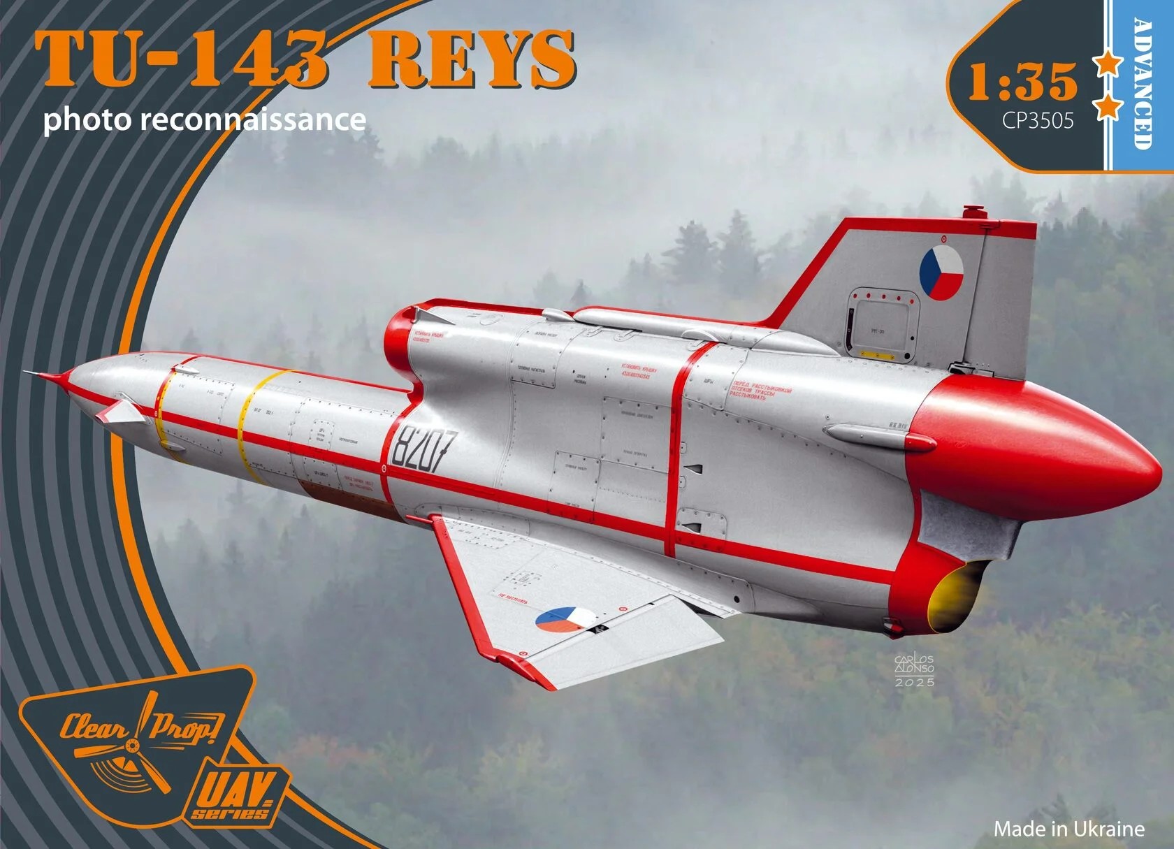 1/35 Tu-143 Reys photo reconnaissance ADVANCED