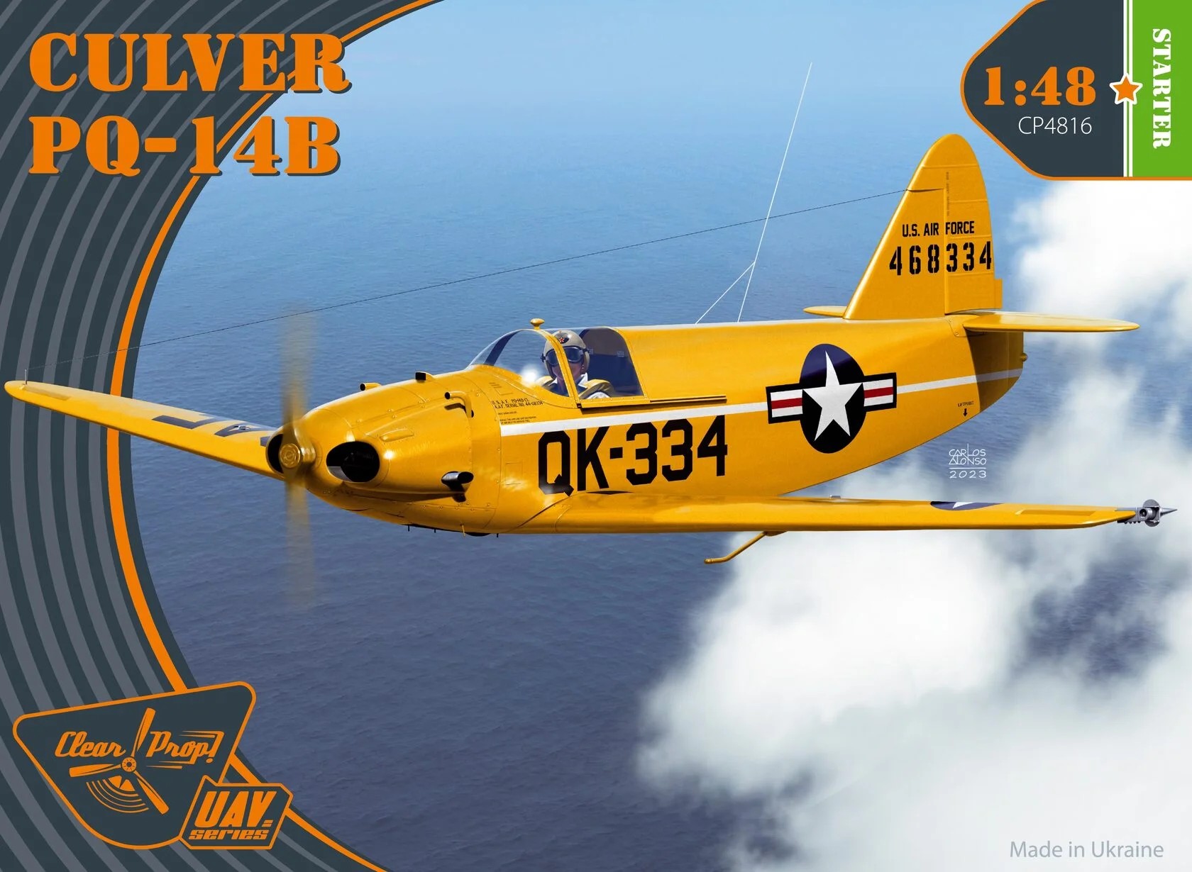 1/48 Culver PQ-14B, Starter Kit (4x camo)