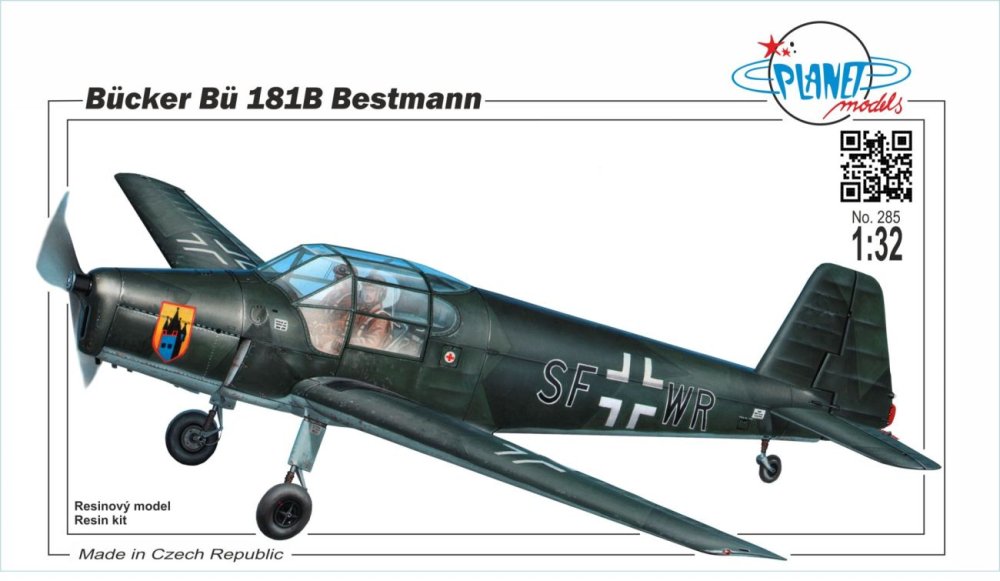 1/48 Bücker Bü 181B Bestmann (resin kit)