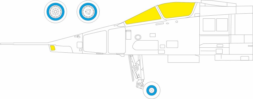 Mask 1/48 Jaguar GR.1 / GR.1A (AIRF)