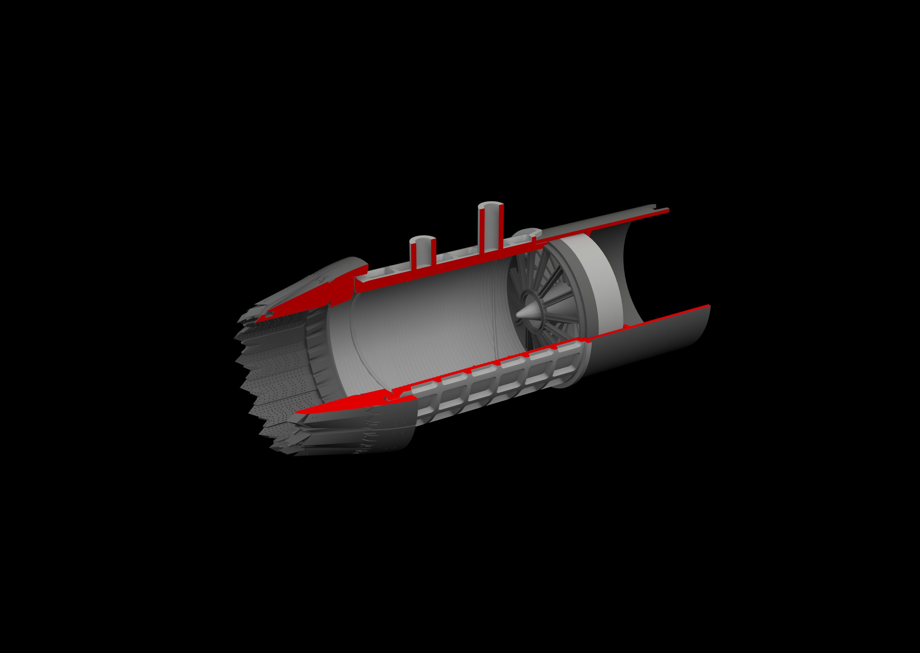 BRASSIN 1/48 F-35B exhaust nozzle  (TAM)