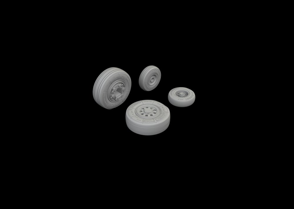 BRASSIN 1/48 F-35C wheels (TAM)