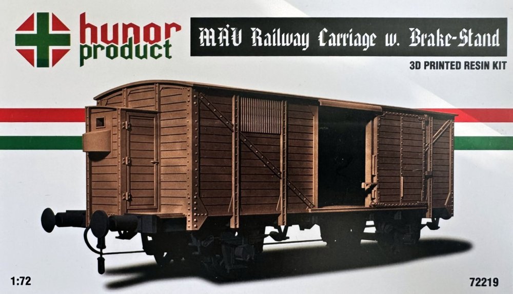 1/72 MAV Railway Carriage w/ Brake Stand (3D Pr.)