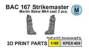 1/72 MB Mk-4 seats for BAC 167 (2 pcs.)