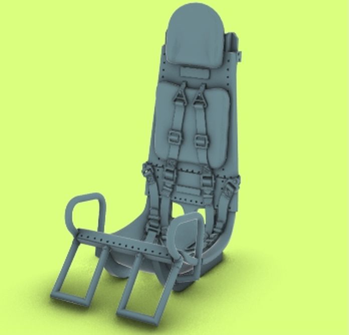 1/48 He 280 seat (EDU) 3D-Printed