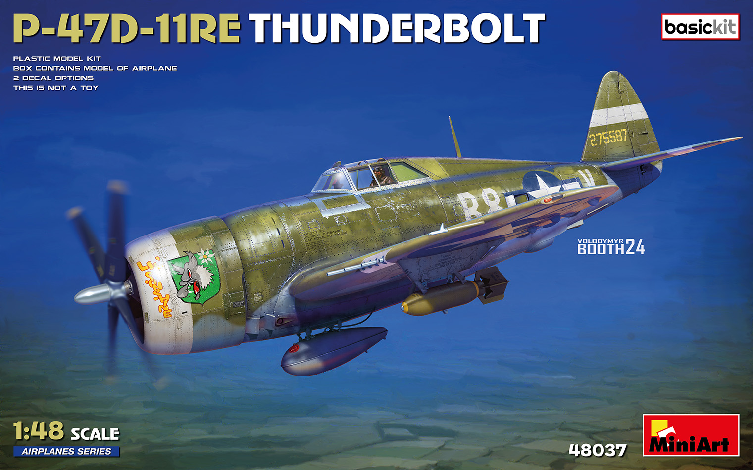 1/48 P-47D-11RE Thunderbolt (BASIC KIT)