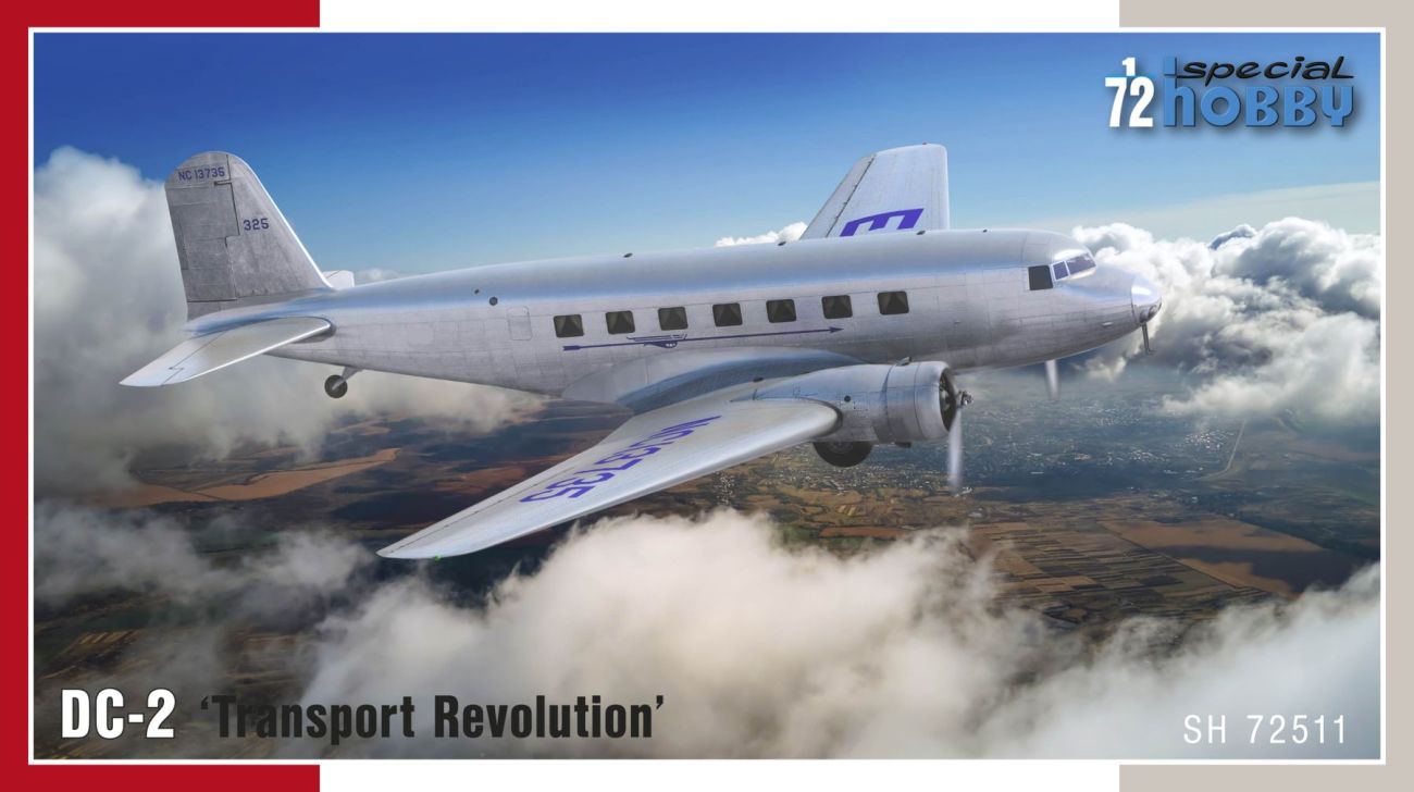 1/72 DC-2 'Transport Revolution' (5x camo)
