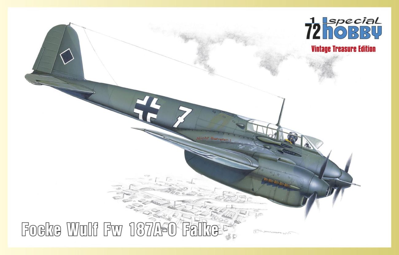 1/72 Fw 187A-0 Falke (Vintage Treasure Edition)