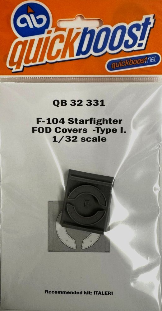 1/32 F-104 Startfighter FOD covers - type I (ITA)