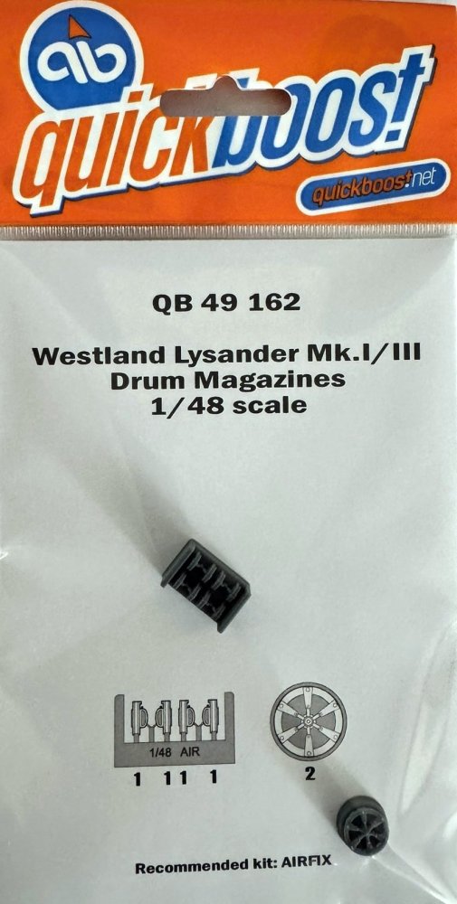 1/48 Westland Lysander Mk.I/III drum magazines