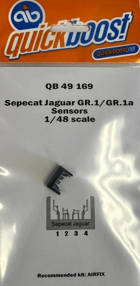 1/48 Sepecat Jaguar GR.1/GR.1a sensors (AIRF)