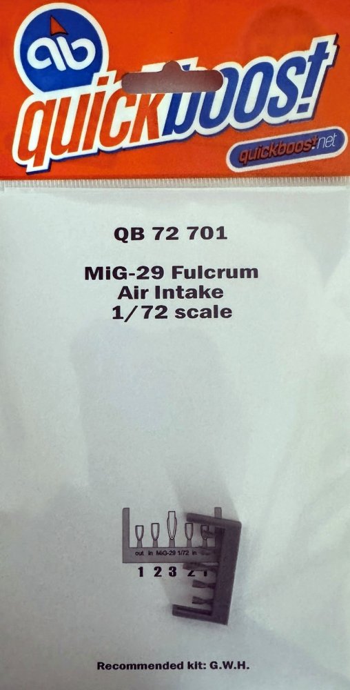 1/72 MiG-29 air intakes (GHW)