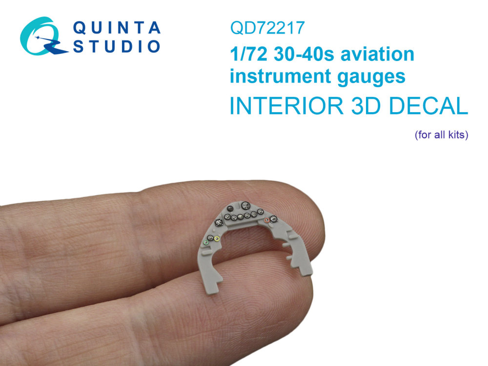1/72 1930-1940s aviation instrument gaugies 