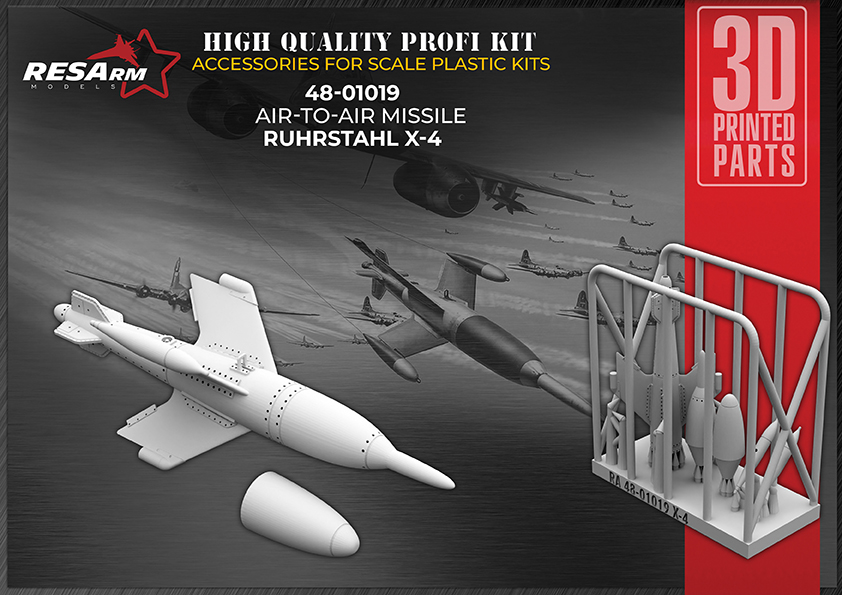 1/48 Ruhrstahl X-4 Air-to-Air Guided Missile 