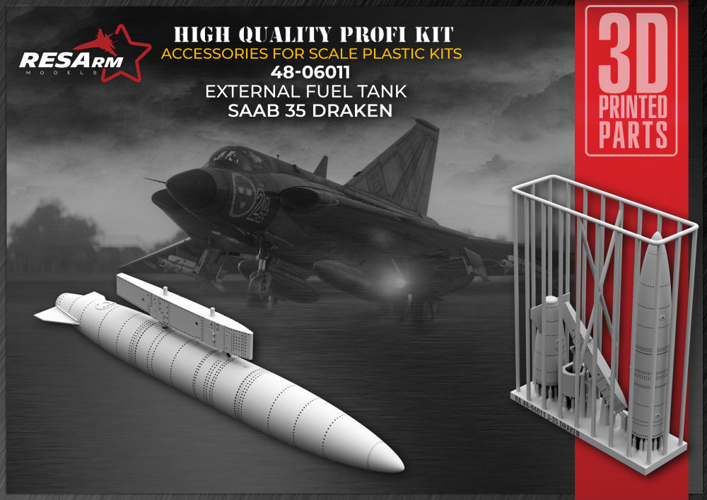 1/48 J-35 Draken Fuel Tank