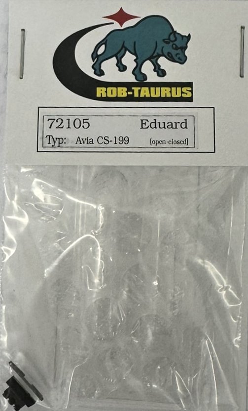 1/72 Vacu Canopy Avia CS-199 open-closed (EDU)