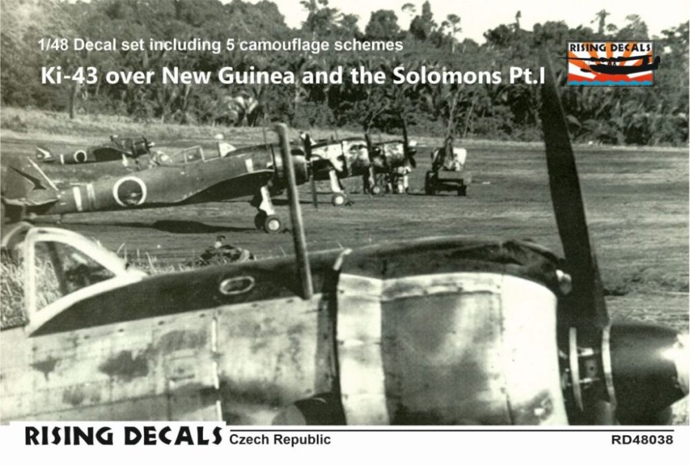 1/48 Decal Ki-43 o. New Guinea & the Solomons Pt.1