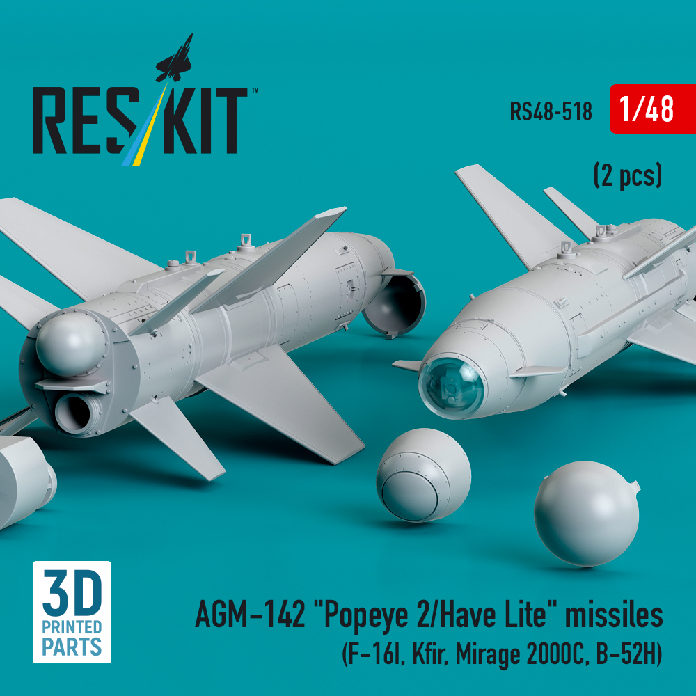 1/48 AGM-142 'Popeye 2/Have Lite' missiles (2 pcs.